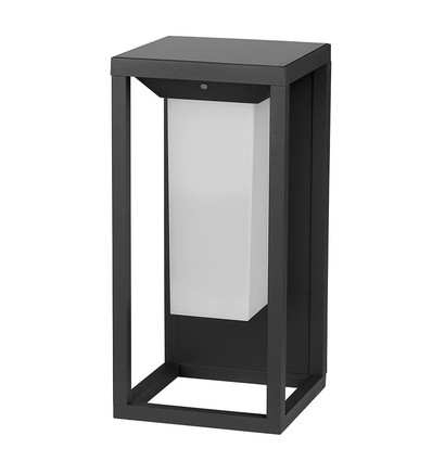 Applique murale solaire 2W Solara - Samsung LED, IP65, détecteur de mouvement, 3000K, gris, source lumineuse incl.