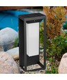 Applique murale solaire 2W Solara - Samsung LED, IP65, détecteur de mouvement, 3000K, gris, source lumineuse incl.