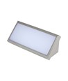 Applique murale extérieure 12W - 1250lm, IP65, gris, 6400K, largeur 26,5cm