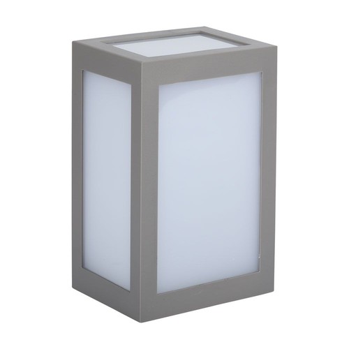 Applique murale LED 12W - 4000K, boîtier gris