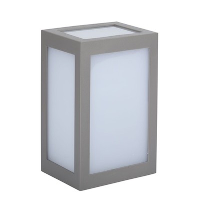 Applique murale LED 12W - 4000K, boîtier gris