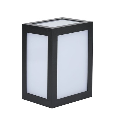 Applique murale LED 12W - IP65, noir, 1350lm, extérieur