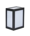Applique murale LED 12W - IP65, noir, 1350lm, extérieur