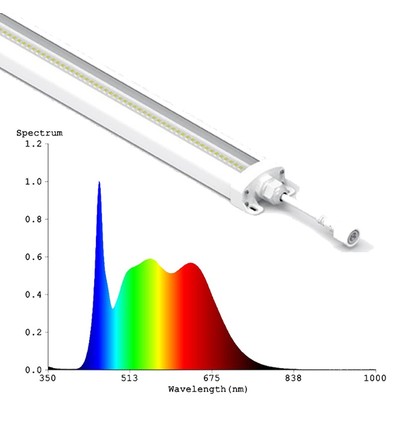 LEDlife 19W luminaire de croissance LED Philips - 48 cm, RA95, spectre complet, IK05, IP65