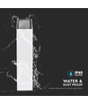Applique murale LED 4W - IP65, blanc, 3000K, plastique PC, source lumineuse incl.