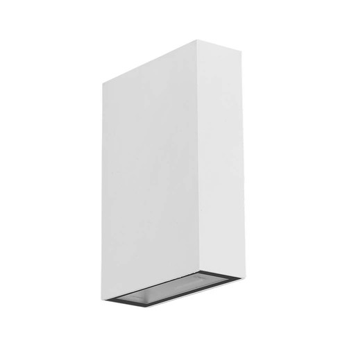 Applique murale LED 4W - IP65, blanc, éclairage haut/bas, source lumineuse incl.