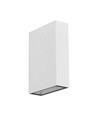 Applique murale LED 4W - IP65, blanc, éclairage haut/bas, source lumineuse incl.