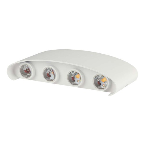 Applique murale LED 7W blanc sable - 940lm, 4000K, source lumineuse incl.