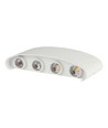 Applique murale LED 7W blanc sable - 940lm, 4000K, source lumineuse incl.