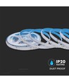5m 13W/m RGB COB-LED strip - 24V, IP20, 422 LED par mètre, largeur 10mm
