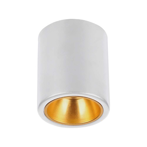Spot en saillie GU10 carré - Blanc, 100x100x120mm, IP20 intérieur, sans source lumineuse