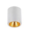 Spot en saillie GU10 carré - Blanc, 100x100x120mm, IP20 intérieur, sans source lumineuse