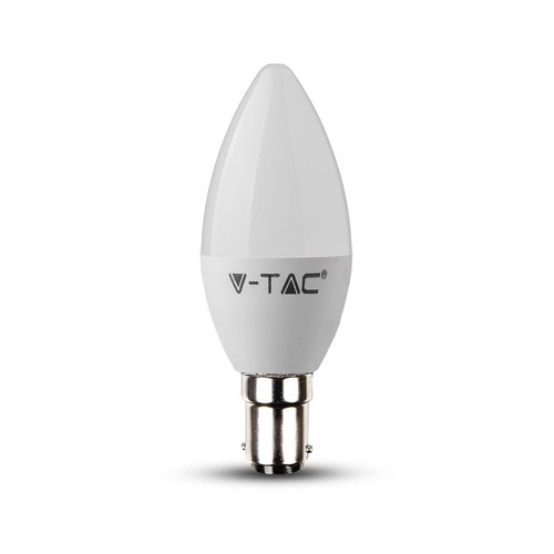 Ampoule flamme LED B15 5,5W dimmable - Samsung LED chip, 3000K, blanc chaud, remplace 40W