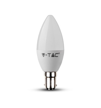 Ampoule flamme LED B15 5,5W dimmable - Samsung LED chip, 3000K, blanc chaud, remplace 40W