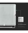 Projecteur 100W - 6500K, boîtier blanc, lampe de travail