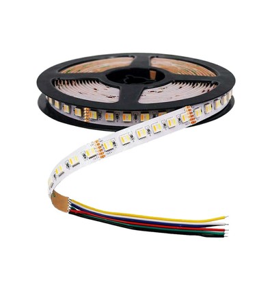 Bande LED 60 24W/m - CCT 3en1+RGB, IP20, 24V