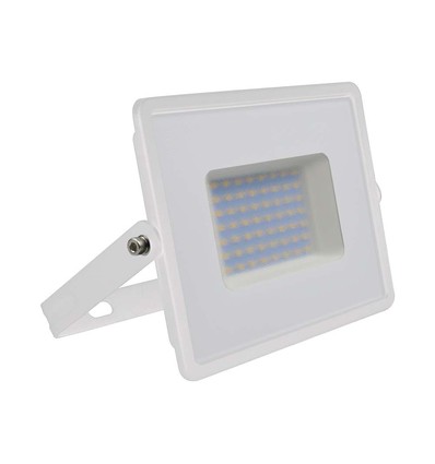 Projecteur 50W - 6500K, boîtier blanc, lampe de travail