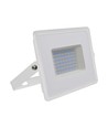 Projecteur 50W - 6500K, boîtier blanc, lampe de travail