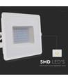 Projecteur 50W - 6500K, boîtier blanc, lampe de travail