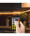 Contrôleur infrarouge avec télécommande pour CCT/RGB - 12V-24V, 6A, 24 boutons, pour rubans LED 3-en-1