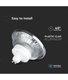 Ampoule LED GU10 12W AR111 dimmable - RA90, 6400K, 40 degrés, 1031lm