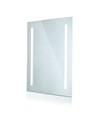Lumière Miroir 42W Chrome - LED, Rectangulaire, 6400K, 800x600mm