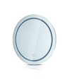 Miroir LED rond 60cm 25W avec touch - CCT, IP44, antibuée, couleur de lumière 3-en-1