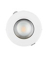 Dalle LED encastrable 30W Ø22cm - 120lm/W, blanc froid, perçage : Ø20,7 cm, dim : Ø22 cm, bord blanc