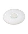 Plafonnier design 60W avec télécommande - 150lm/W, CCT, dimmable, ciel étoilé, diffuseur rond