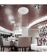 Plafonnier design 60W avec télécommande - 150lm/W, CCT, dimmable, ciel étoilé, diffuseur rond
