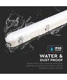 Réglette LED étanche 120cm 36W avec éclairage de secours - Samsung LED chip, 120lm/W, IP65, 4000K, autonomie 3h
