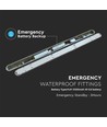 Réglette LED étanche 120cm 36W avec éclairage de secours - Samsung LED chip, 120lm/W, IP65, 4000K, autonomie 3h