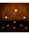 Ampoule LED filament E27 6W - G95, 600lm, 3000K, angle 300°