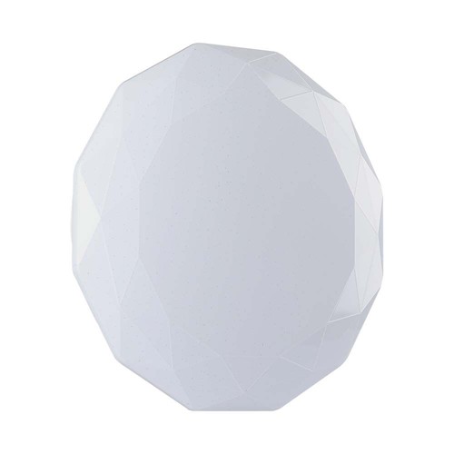 Plafonnier Designer Dome 40W avec télécommande - Changement de couleur CCT, dimmable, effet ciel étoilé, Ø39cm