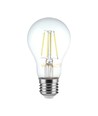 Ampoule LED filament E27 10W - A60, verre clair, 6500K, 1055lm