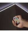Télécommande tactile sans fil RGB+W - 4 zones, 2.4GHz, blanc, pour rubans LED RGB+W