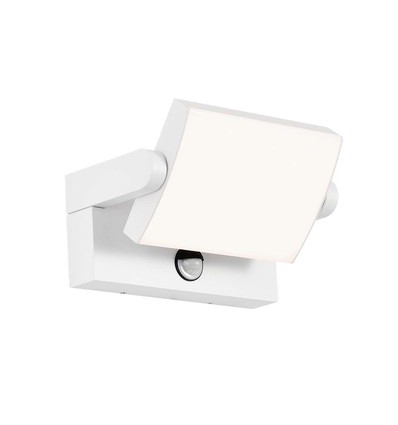 Applique murale LED 17W avec détecteur - IP65, 2580lm, blanc, 4000K, détecteur PIR