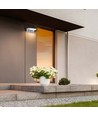 Applique murale LED 17W avec détecteur - IP65, 2580lm, blanc, 3000K, détecteur PIR