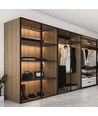 Lampe d'armoire 2W - LED, capteur PIR, 4000K, noir, IP20