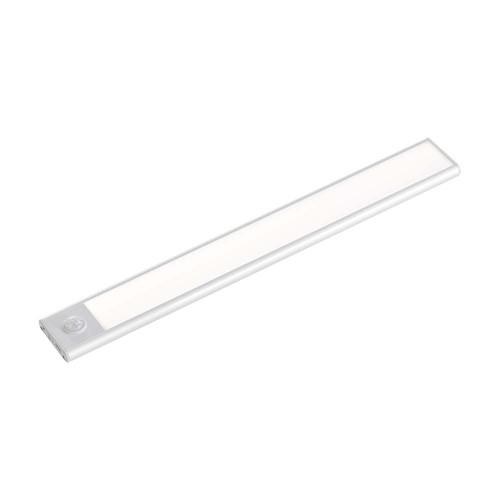 Lampe de placard LED 60cm 2,5W, argent - 5V, 4000K, IP20, aluminium, 260lm