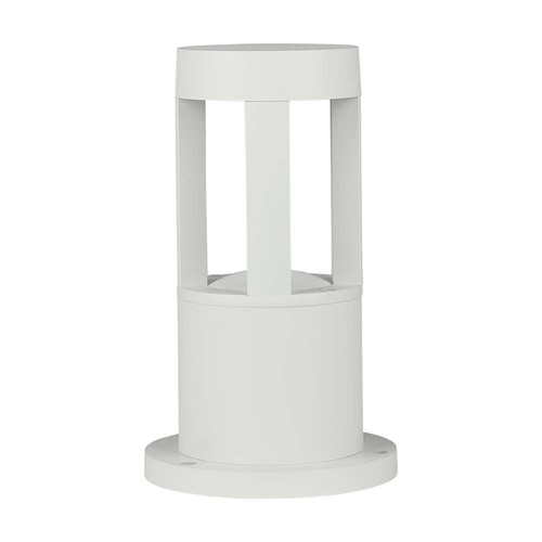 Lampe de jardin / applique LED 10W, 25cm - IP65, corps blanc, 1000lm, 6400K, extérieur
