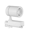 Spot sur rail triphasé 35W - 24 degrés, 6400K, blanc, COB LED, tracklight 4 fils