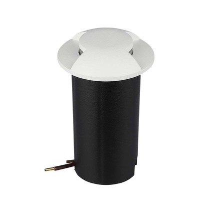 Spot encastrable de sol LED 1W - 6400K, blanc, 12V
