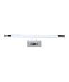 Applique LED pour tableau/miroir 8W, chrome - 50cm, orientable, 3000K/4000K, source lumineuse incluse