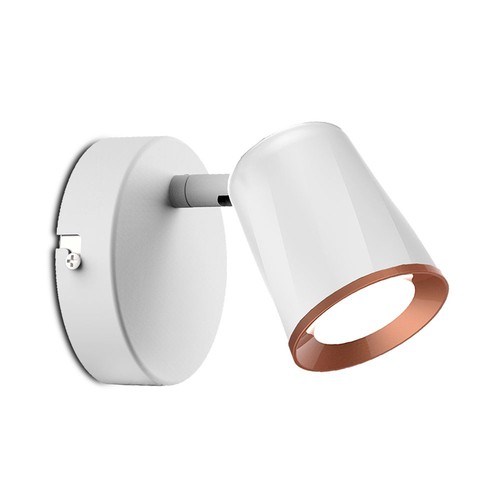 Applique murale LED 6W - 4000K, blanc