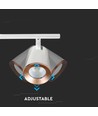 Double applique murale LED 12W - 3000K, blanc