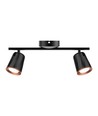 Applique murale LED 12W - Noir, 3000K