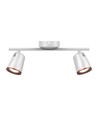Applique murale LED 12W à double tête - 4000K, blanc, ajustable, 960lm, intérieur