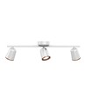 Applique murale LED 18W - 4000K, blanc, 3 têtes