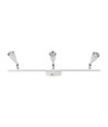 Applique murale LED 13,5W - Blanc, 1260lm, design 3 têtes, source lumineuse incluse